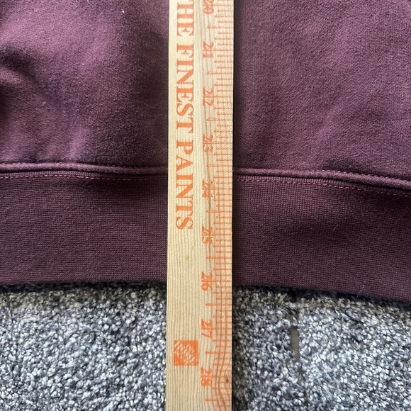 Carhartt Hoodie Mens L Red Pullover Hooded Pockets Heavyweight Graphic Logo - Picture 4 of 8